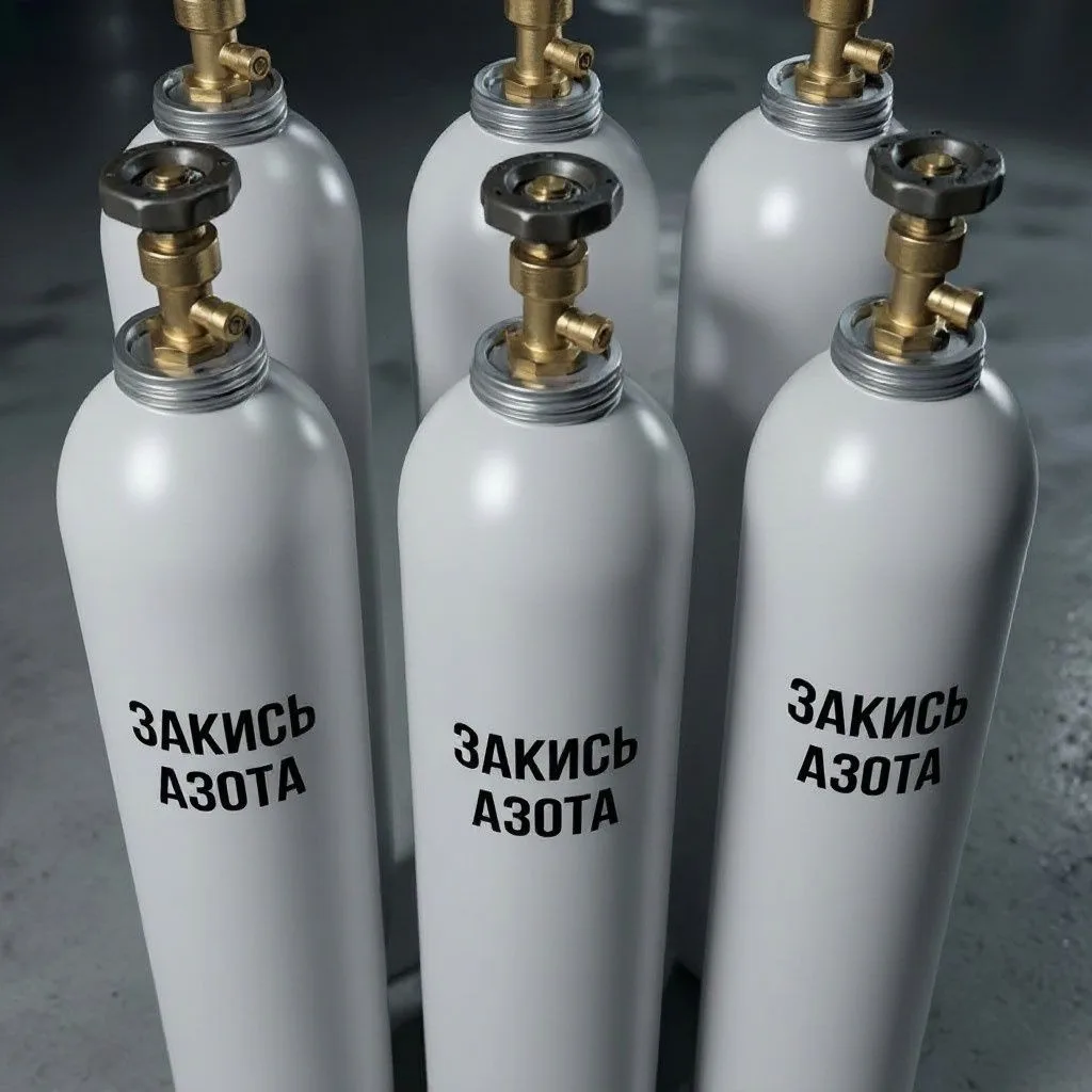 Закись азота медицинская и пищевая
