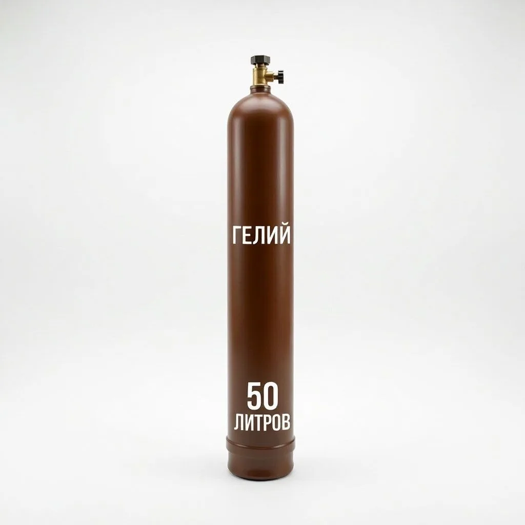 Гелий марки Б 50 л 200 атм